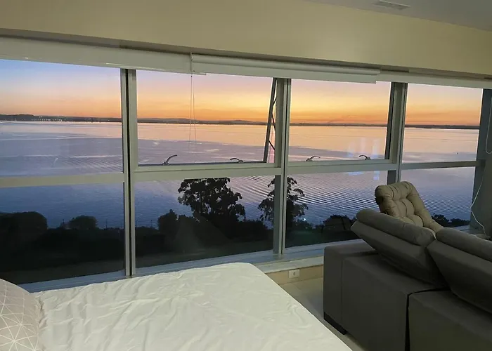 Apartamento Loft Com Vista Incrível No Barra Shopping